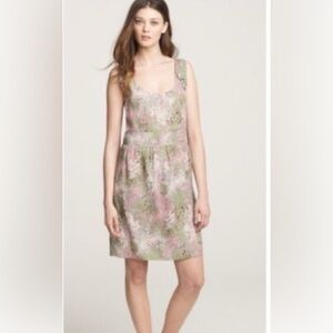 J Crew Silk Caspia Dress, Size 6